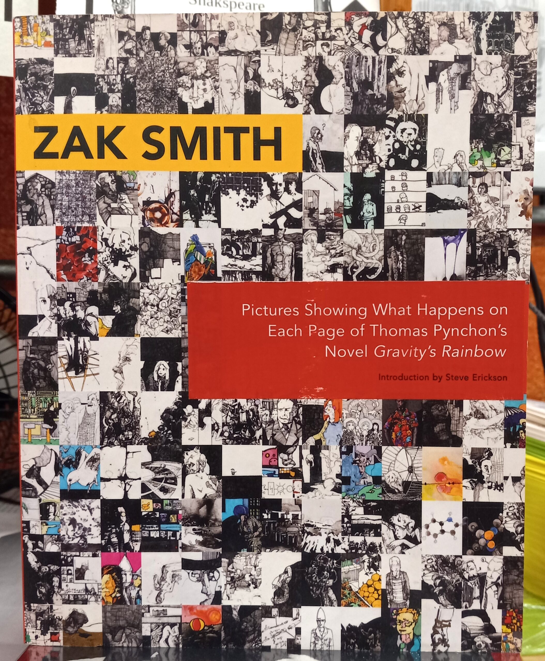 Pictures Showing What Happens on Each Page of Thomas Pynchon's Novel Gravity's Rainbow front cover