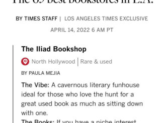 The 65 Best Bookstores in LA - LA Times article