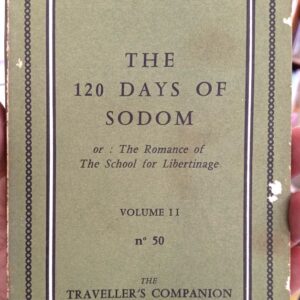 The 120 Days of Sodom Volume 2 front cover