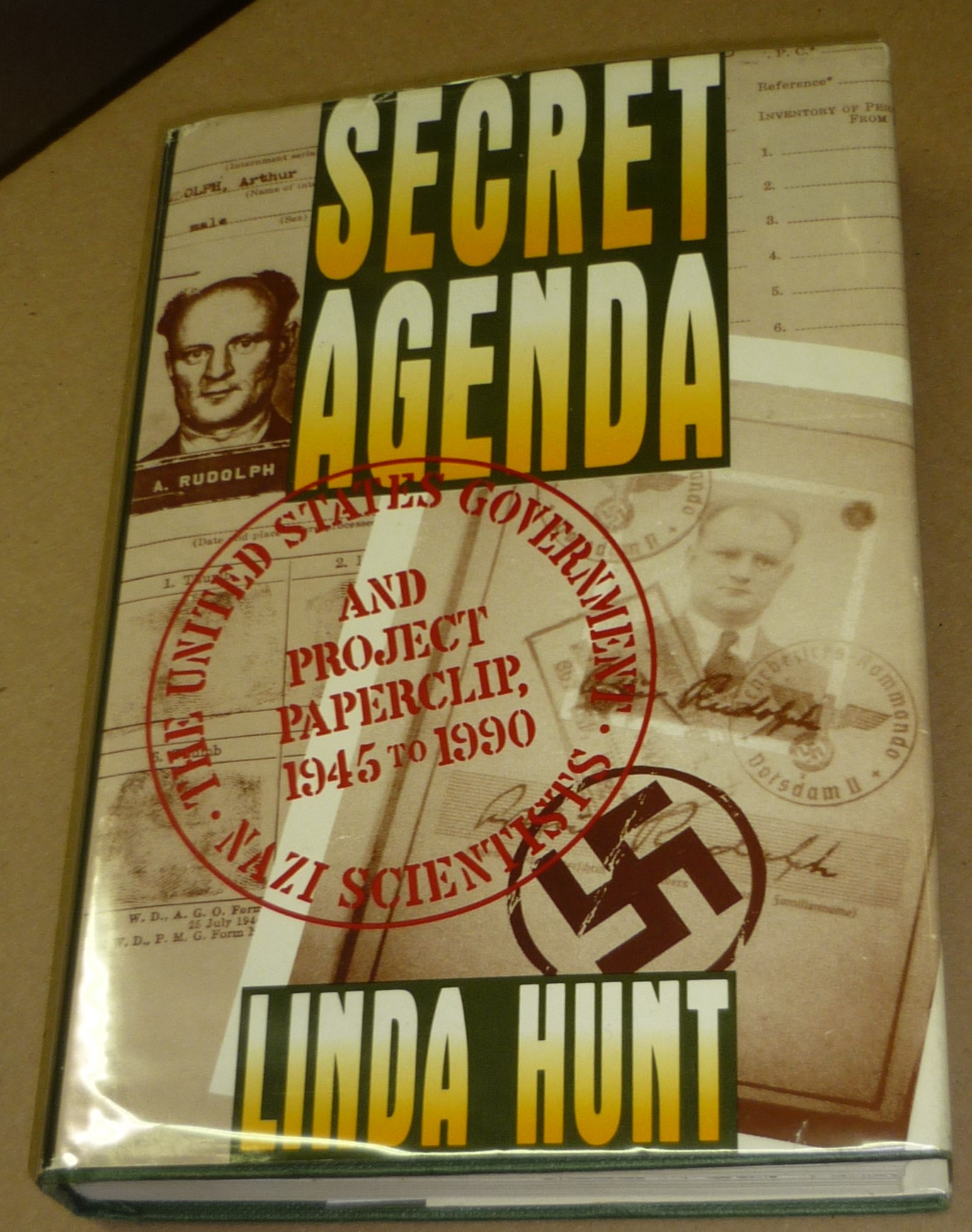 Secret Agenda front cover