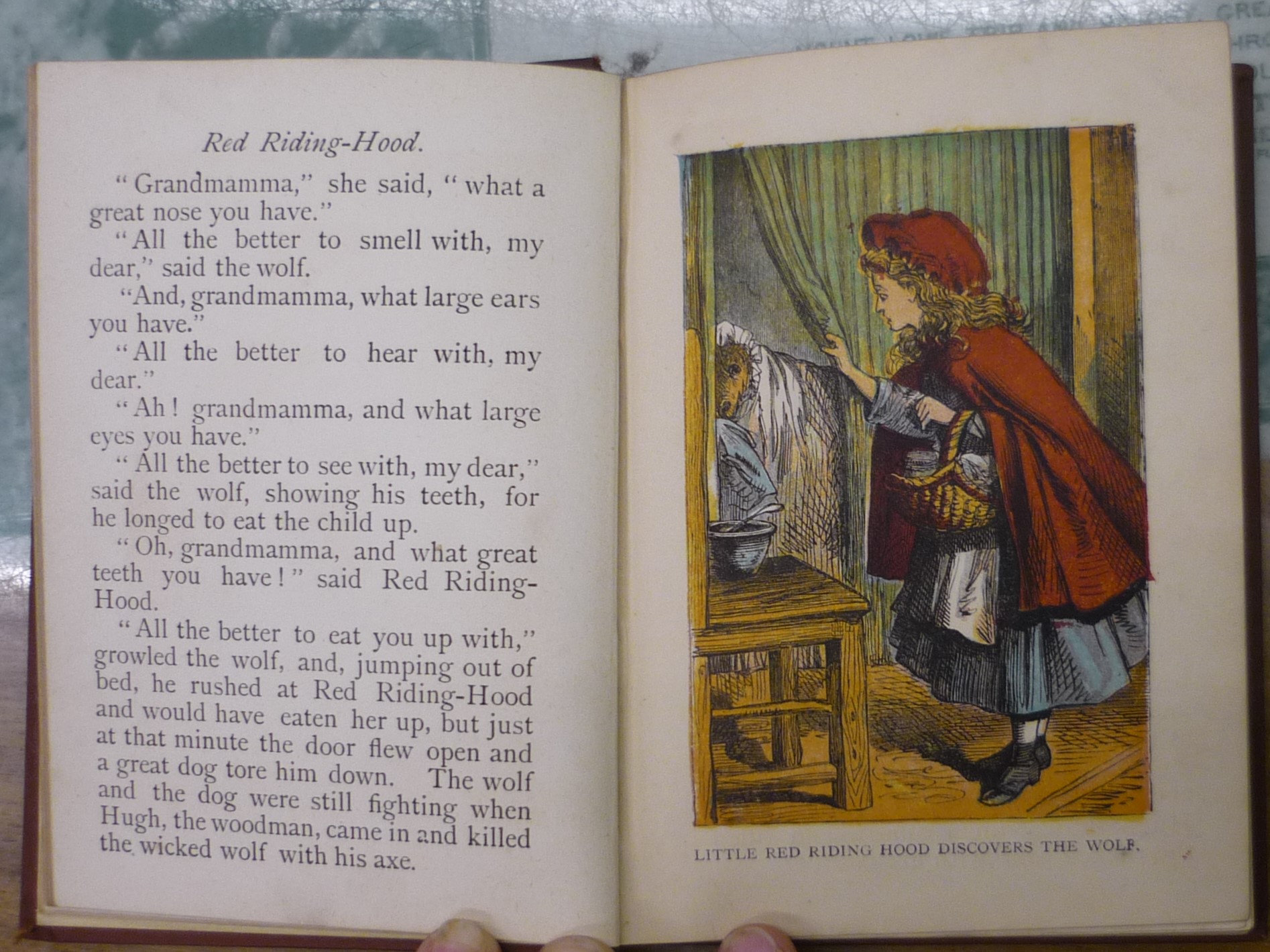 Red Riding-Hood color illustration