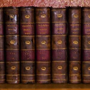 Bells Edition set showing all spines