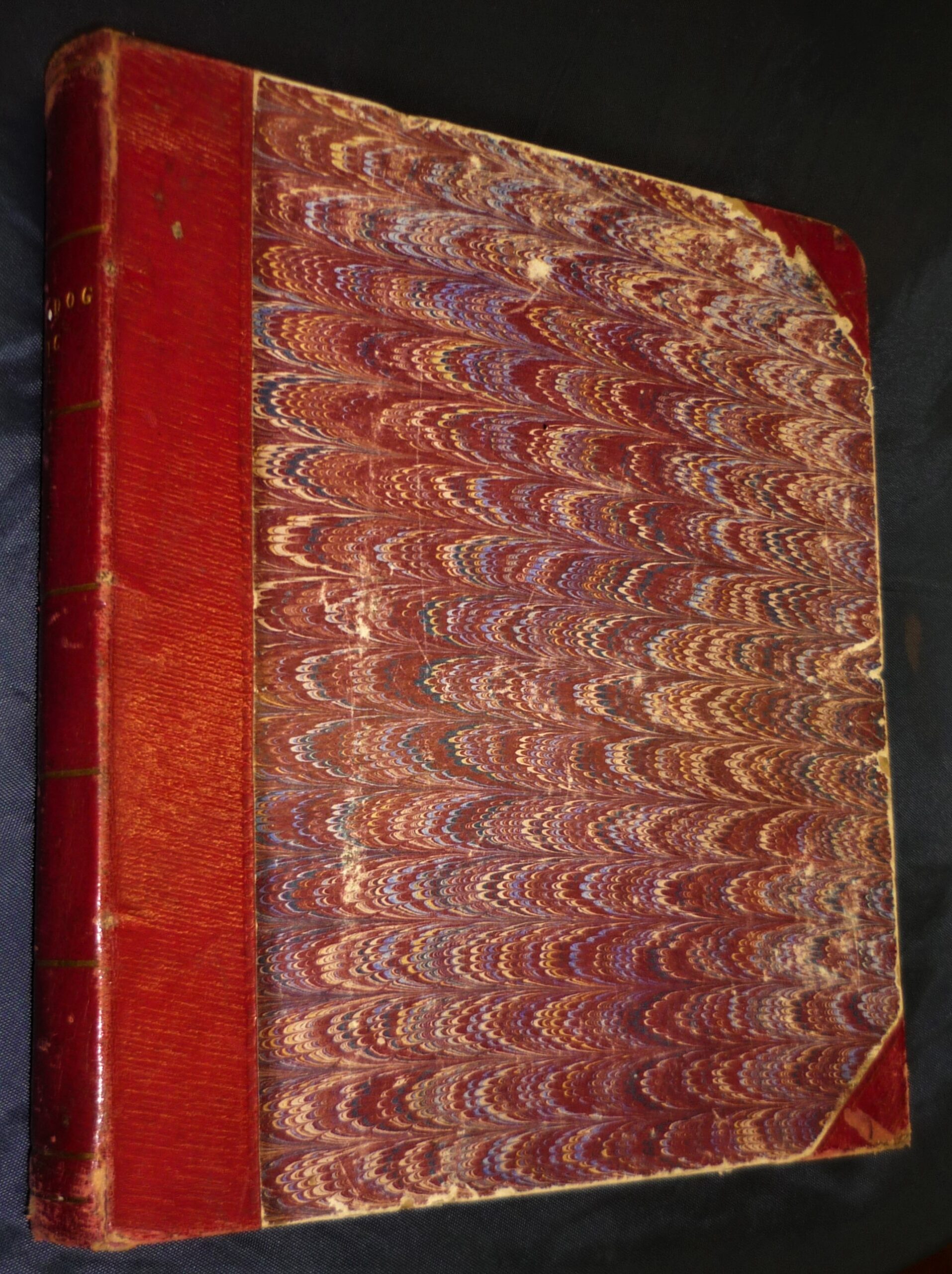 R Caldecott collection front board and spine