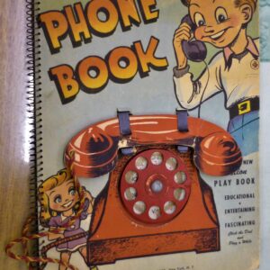 Playette Phone Book front cover