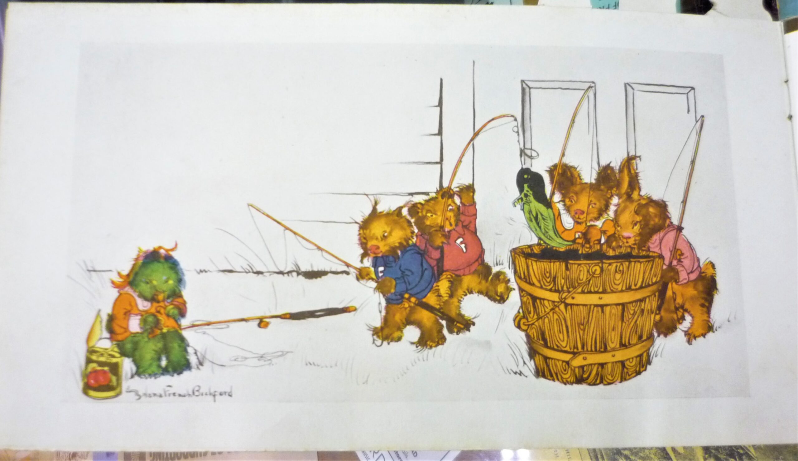 Funny Fuzzywogs illustration