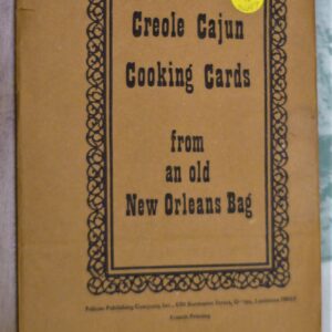 Creole Cajun Cooking Cards in bag
