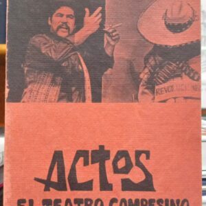Actos El Teatro Campesino front cover