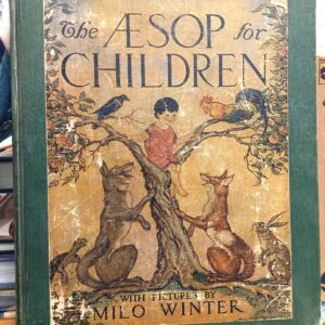 The Aesop for Children half-title page with sketch