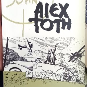 Alex Toth Doodle Book front cover