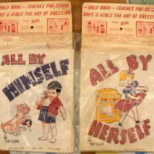All By Himself / All By Herself front covers of both books in plastic bags with cardboard headers