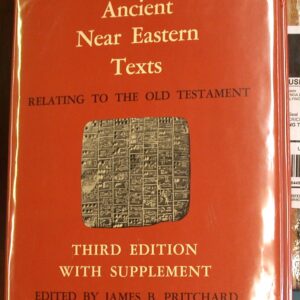 Jacket front for Ancient Near Eastern Texts