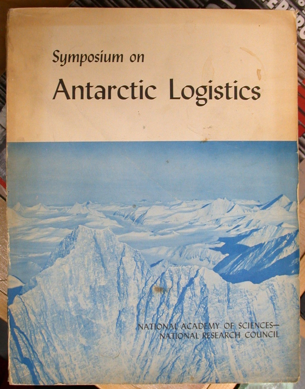 Symposium on Antarctic Logistics front cover