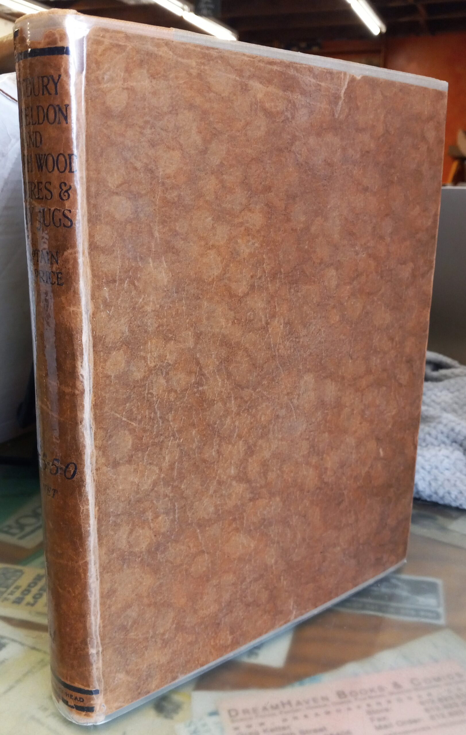 Astbury, Whieldon, and Ralph Wood Figures and Toby Jugs jacket spine and front