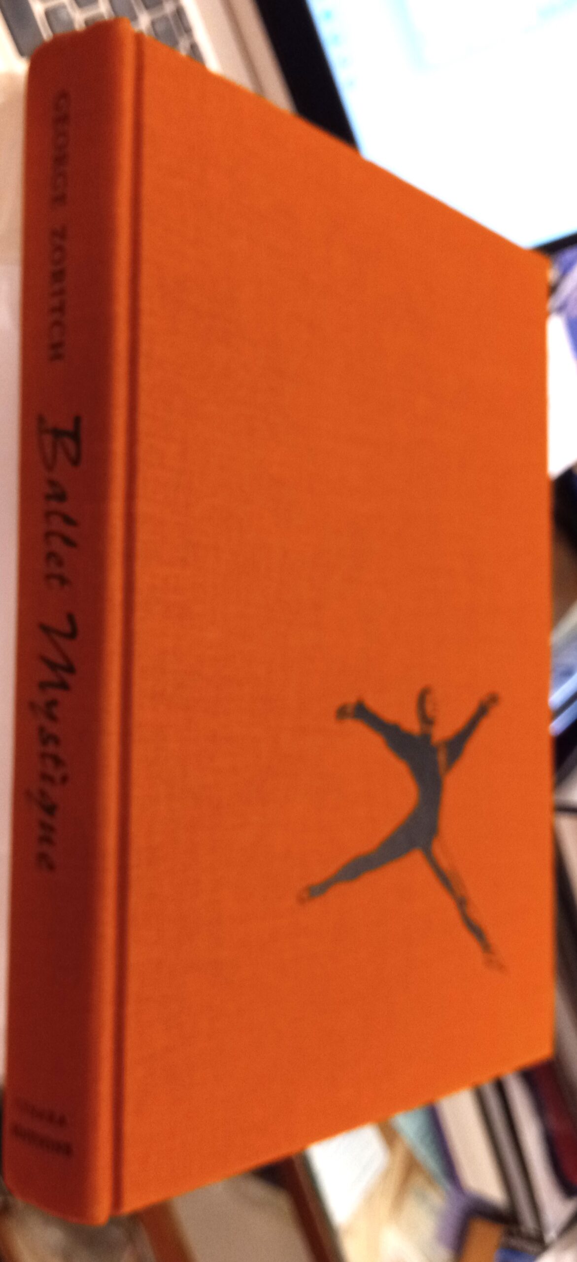 Ballet Mystique binding front board and spine