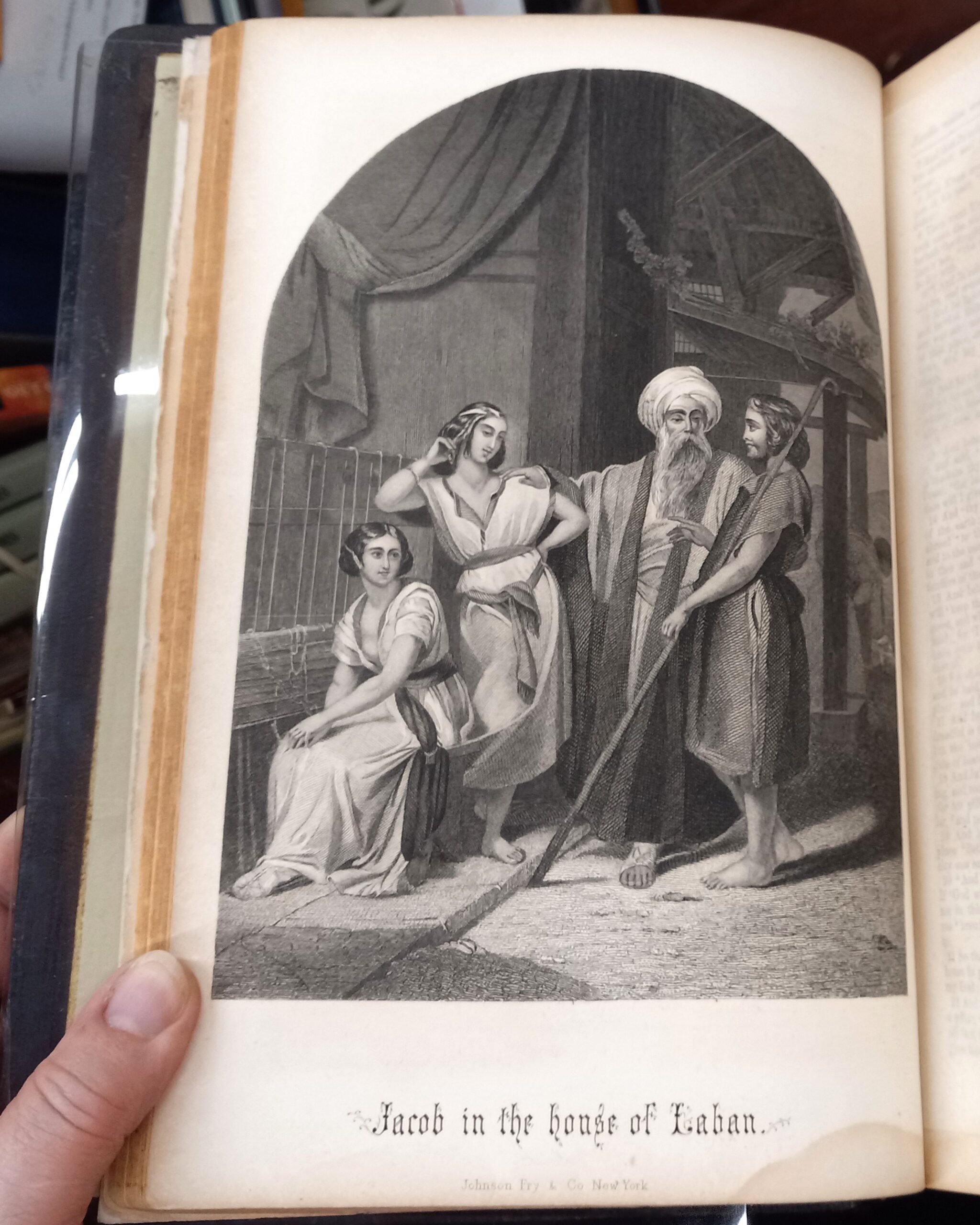 Holy Bible illustrated page