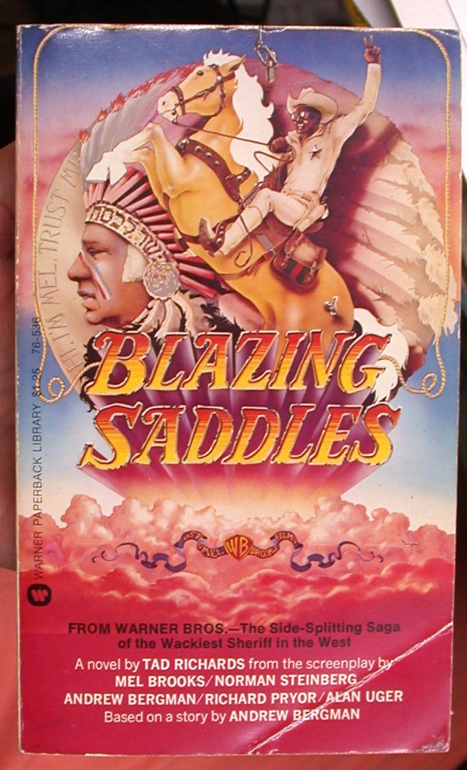 Blazing Saddles front cover