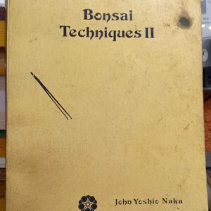 Bonsai Techniques 2 front cover