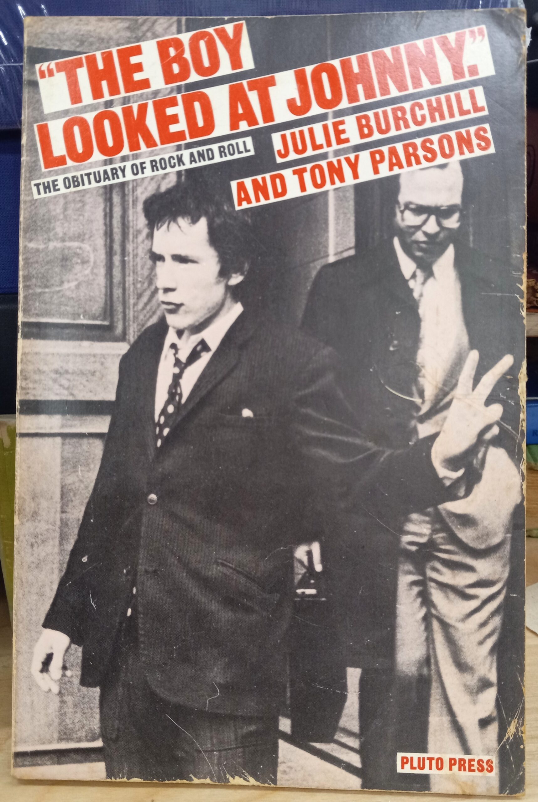 The Boy Looked at Johnny front cover