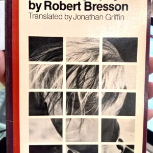Notes on Cinematography front cover