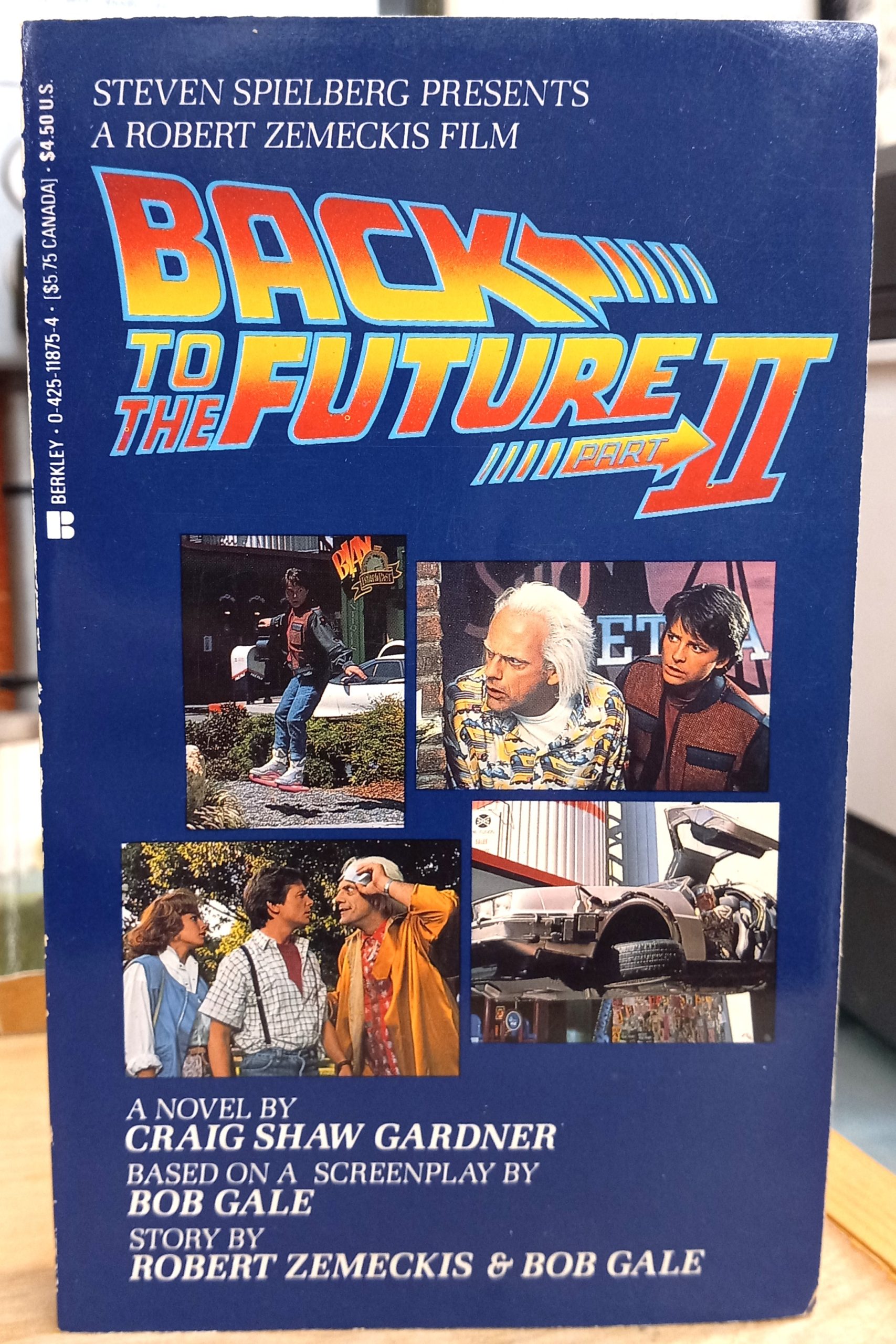 Back to the Future Part II front cover