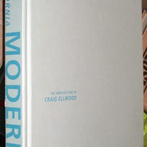 California Modern binding spine and front board