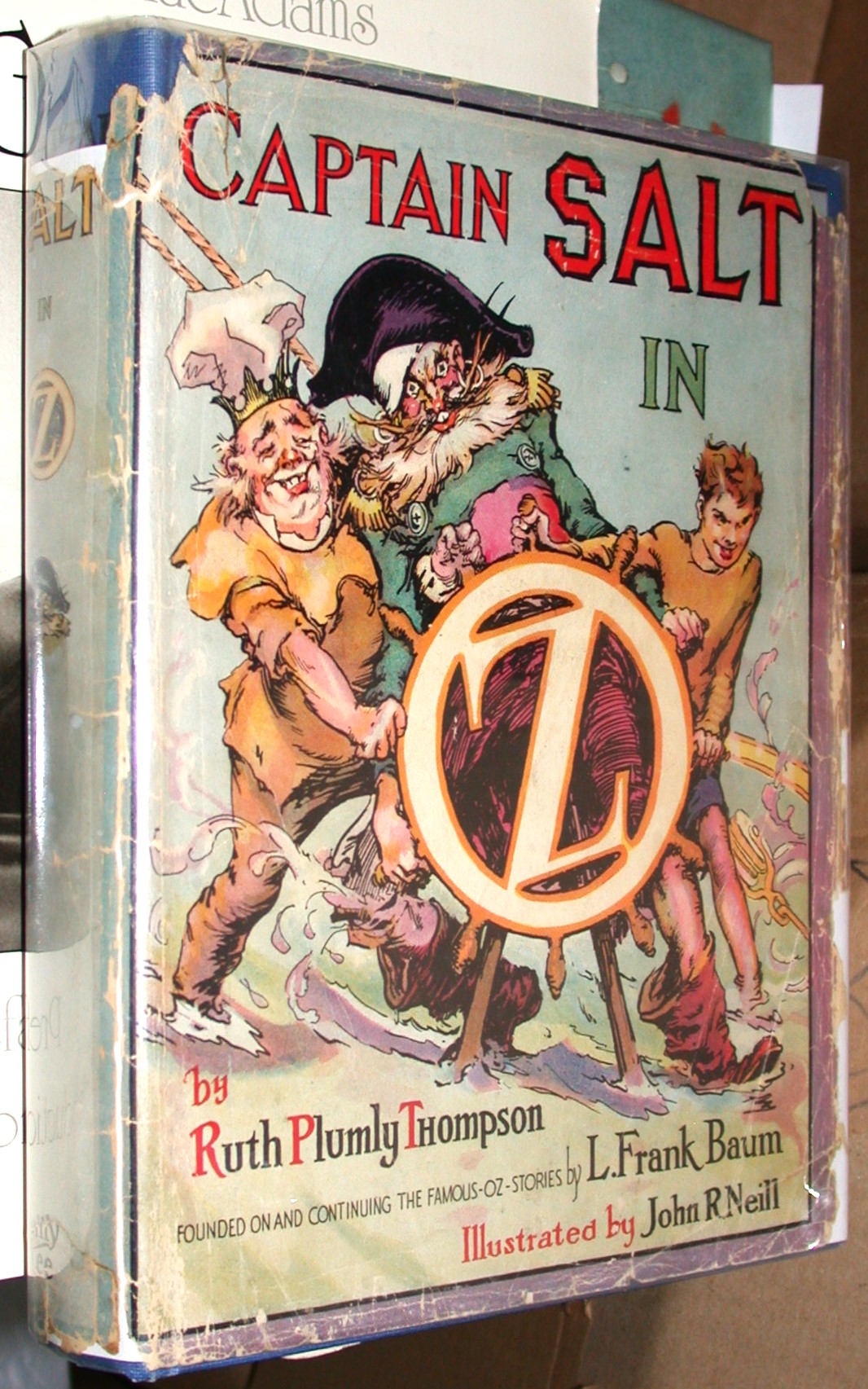 Captain Salt in Oz jacket front