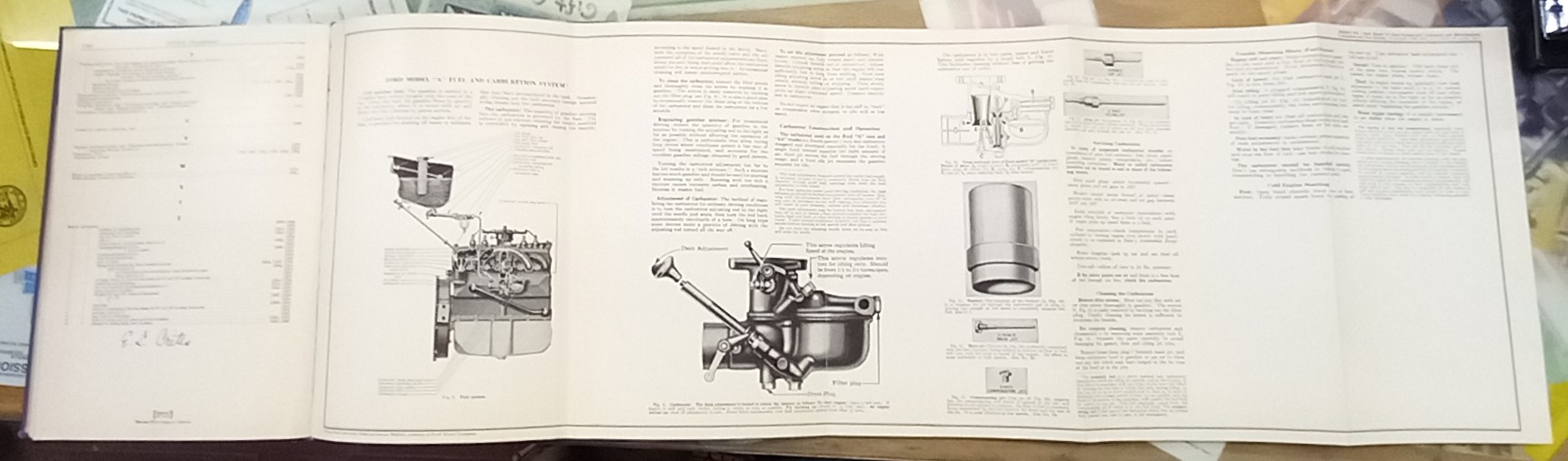 Carburetors fold-out page