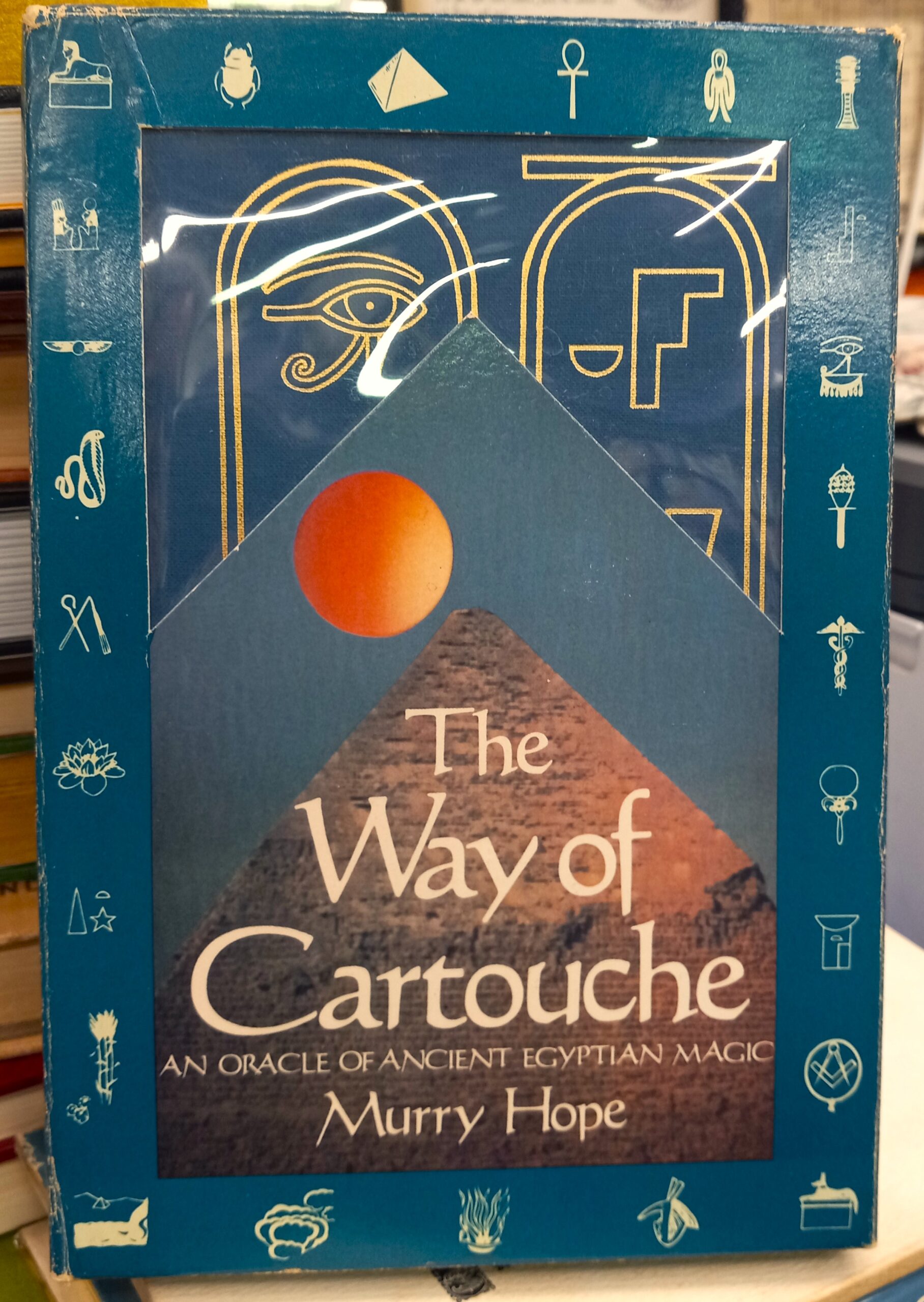 The Way of Cartouche box with book inside