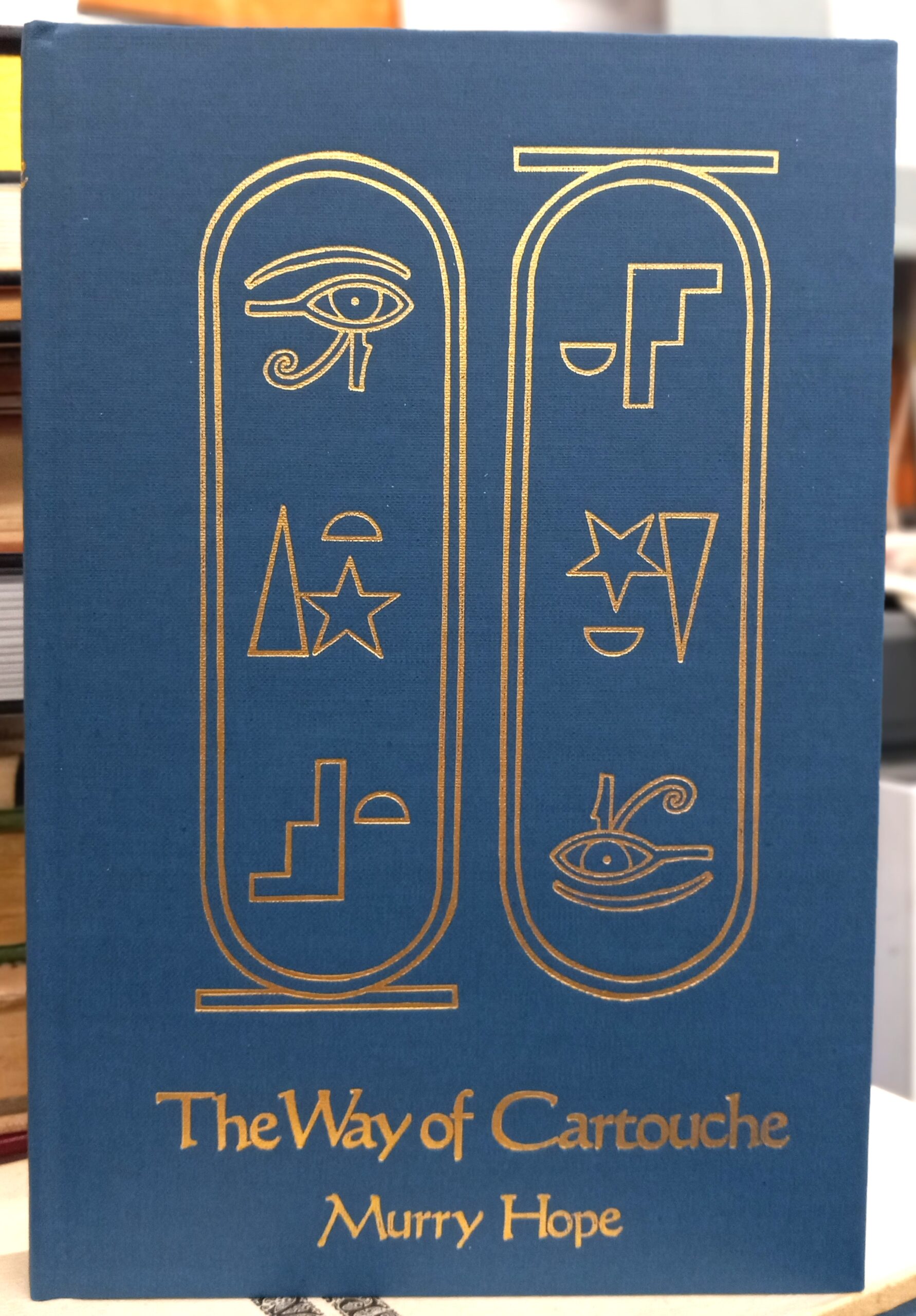 The Way of Cartouche front board of book