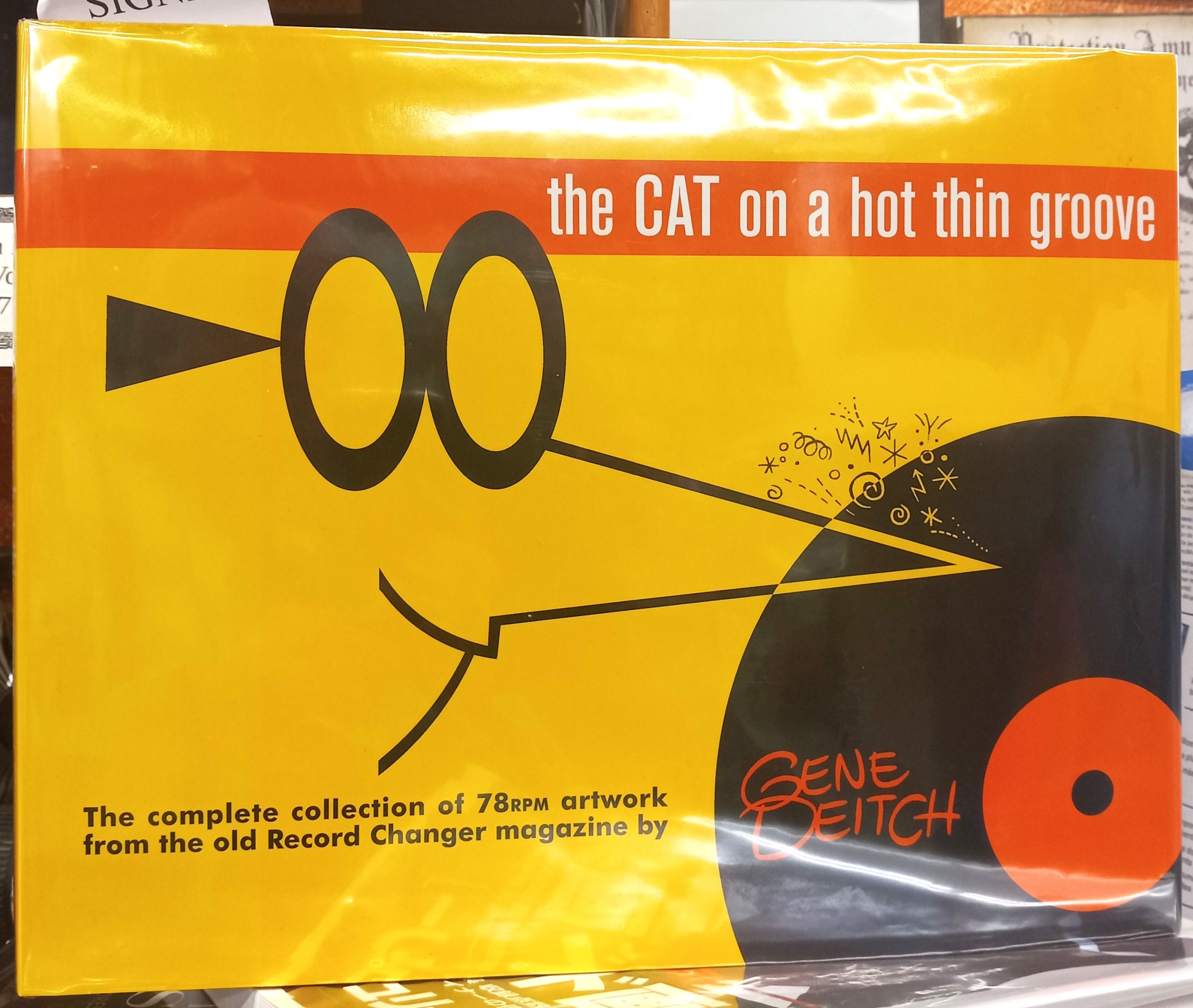 The Cat on a Hot Thin Groove jacket front
