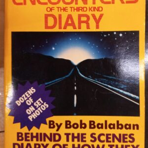 Close Encounters of the Third Kind Diary front cover