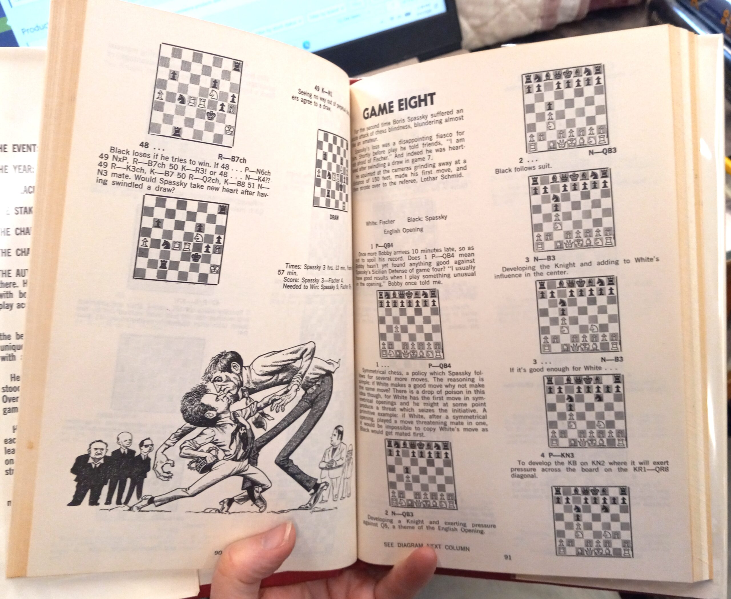 Chess World Championship 1972 pages