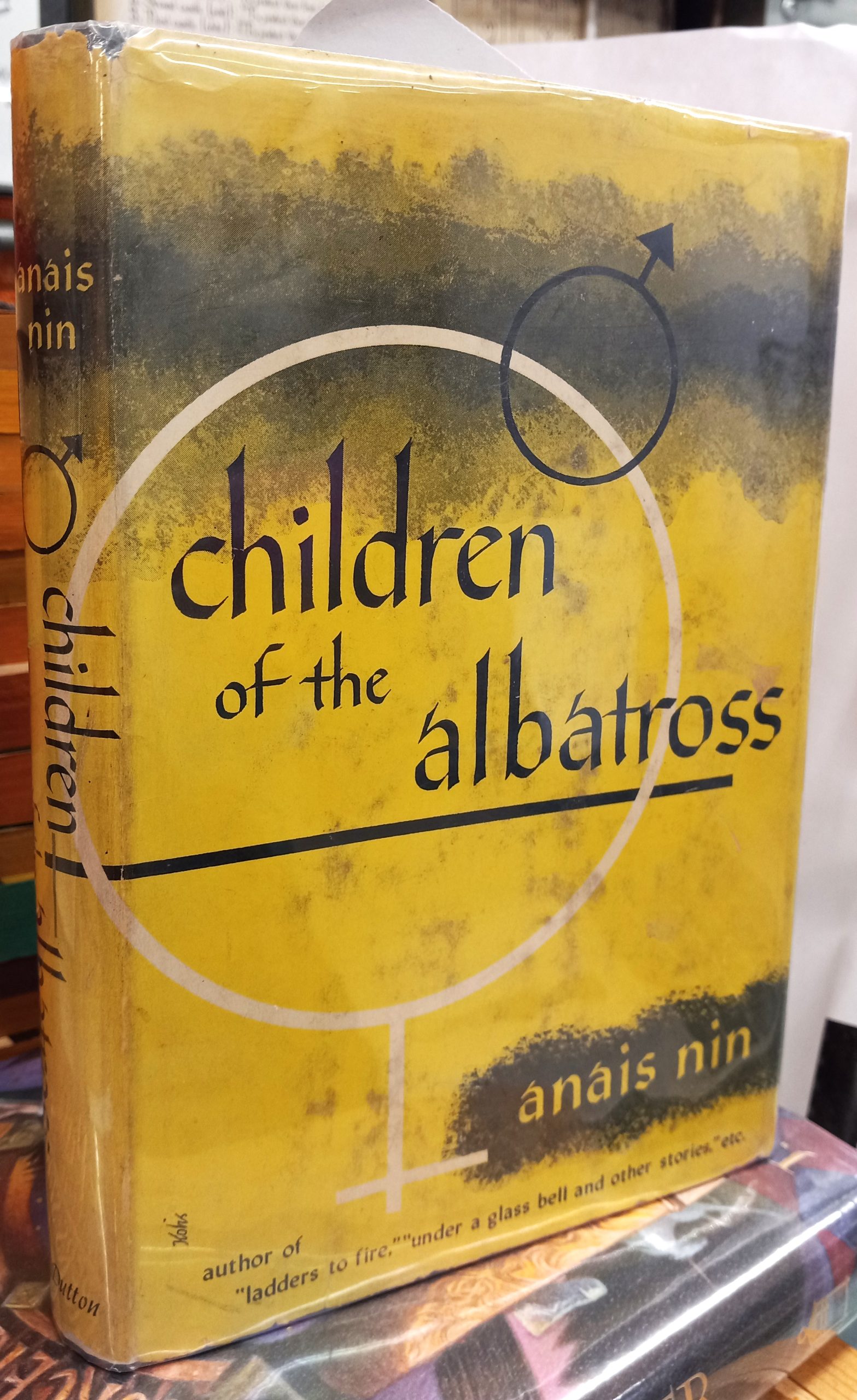 Children of the Albatross jacket spine and front