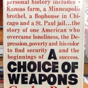 A Choice of Weapons jacket front