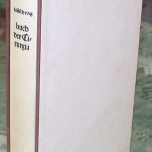 Buch Der Cirurgia inside slipcase