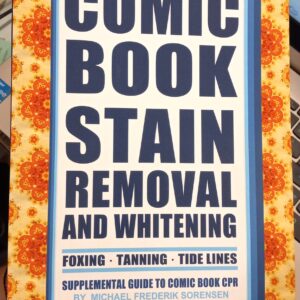 Comic Book Stain Removal and Whitening front cover