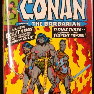 Conan the Barbarian The Original Marvel Years Omnibus Vol. 4 jacket front