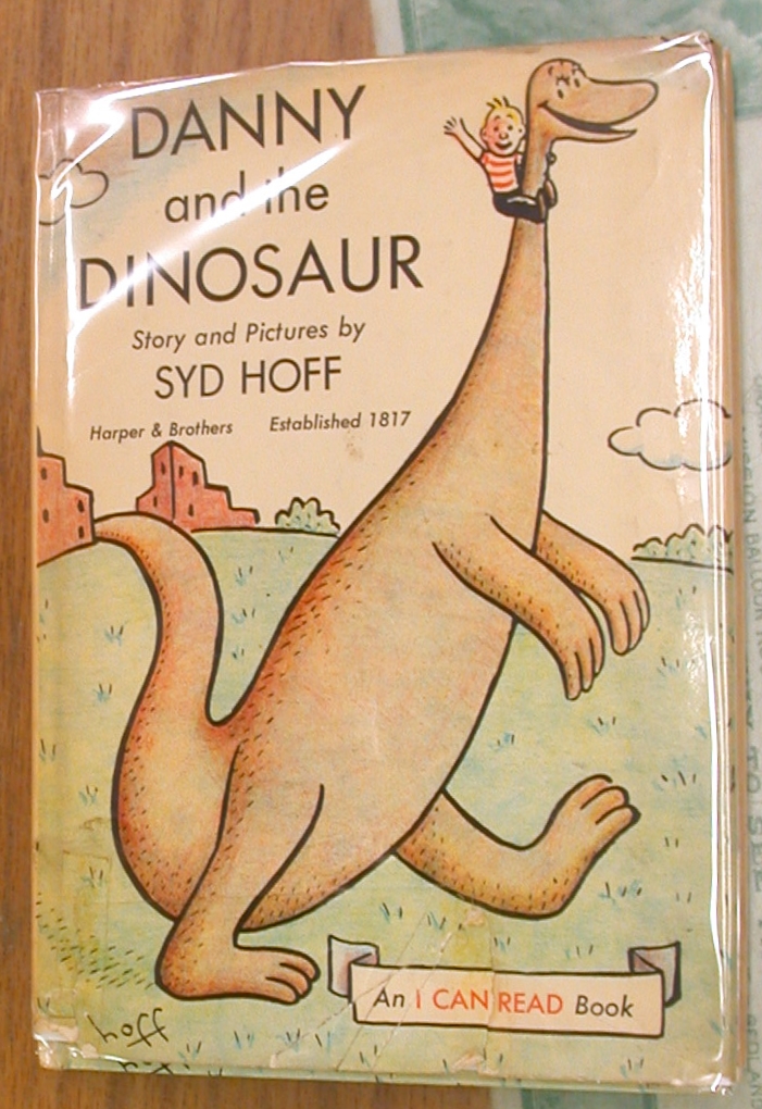 Danny and the Dinosaur jacket front