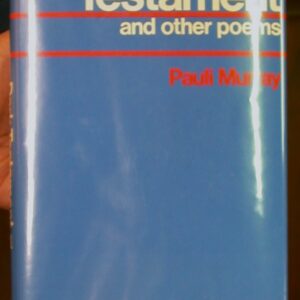 Jacket front for Dark Testament and Other Poems