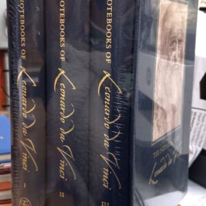 The Notebooks of Leonardo da Vinci all volumes inside slipcase, slipcase under shrink wrap