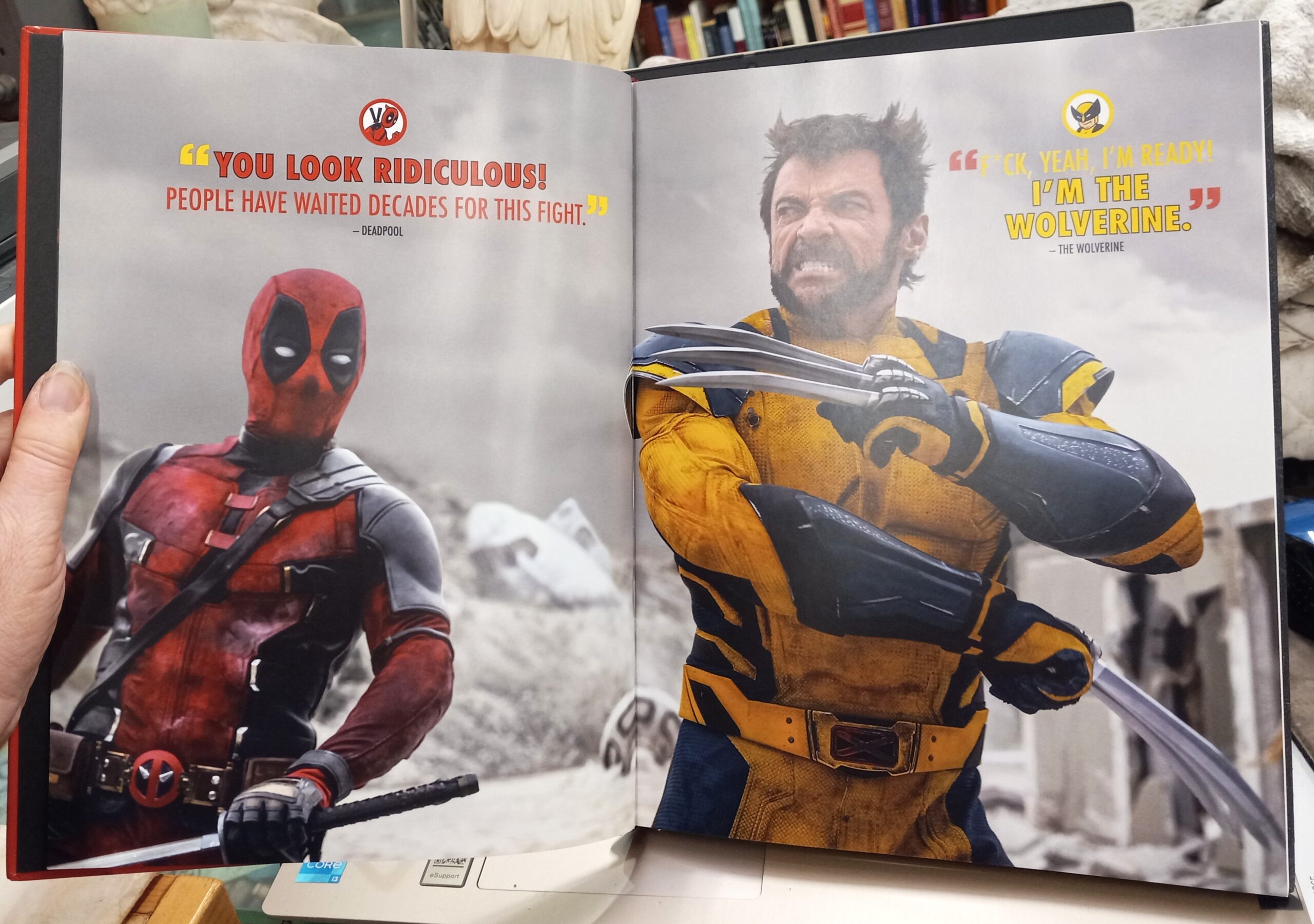 Deadpool and Wolverine pages