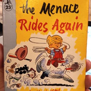 Dennis the Menace Rides Again front cover