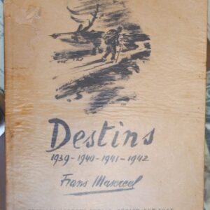 Destins Frans Masereel front cover
