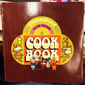 Disneyland Cook Book front cover