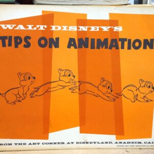 Walt Disney's Tips on Animation front cover