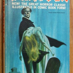 Dracula paperback comic front cover