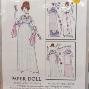 Elinor of Jane Austen's Sense and Sensibility Paper Doll