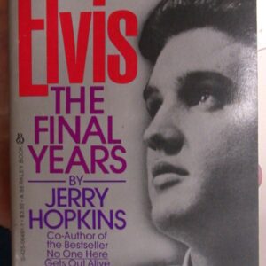 Elvis The Final Years front cover