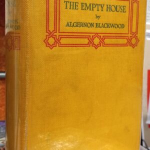The Empty House binding spine and front board