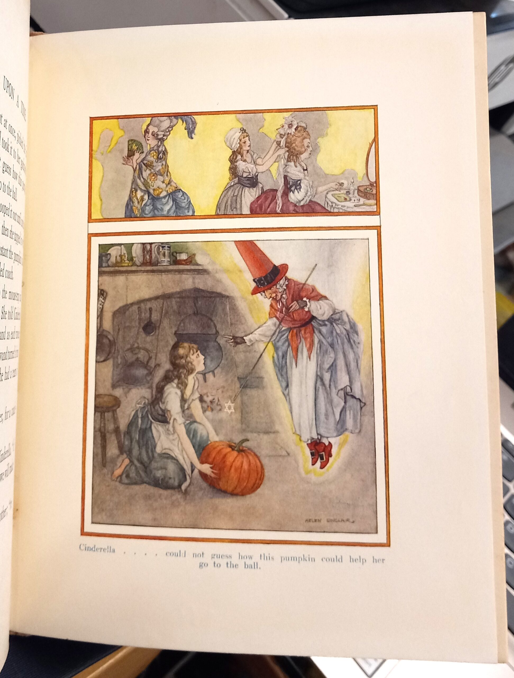 Once Upon a Time Fairy Tales of Long Ago color plate
